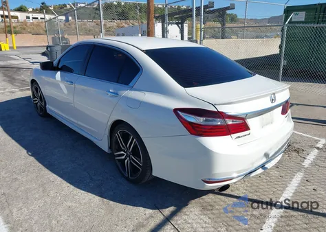 2017 Honda Accord Sport из США, поврежденный, VIN 1HGCR2F52HA305752